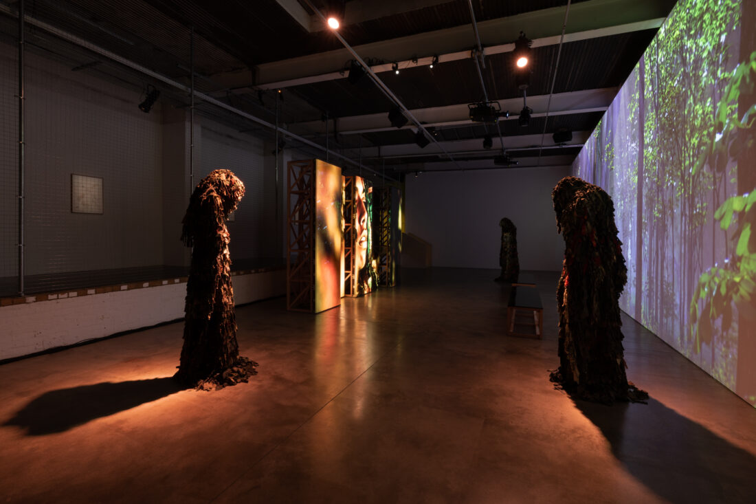 Christopher Kulendran Thomas: Another World exhibition view at ICA Institute of Contemporary Arts London, 2022