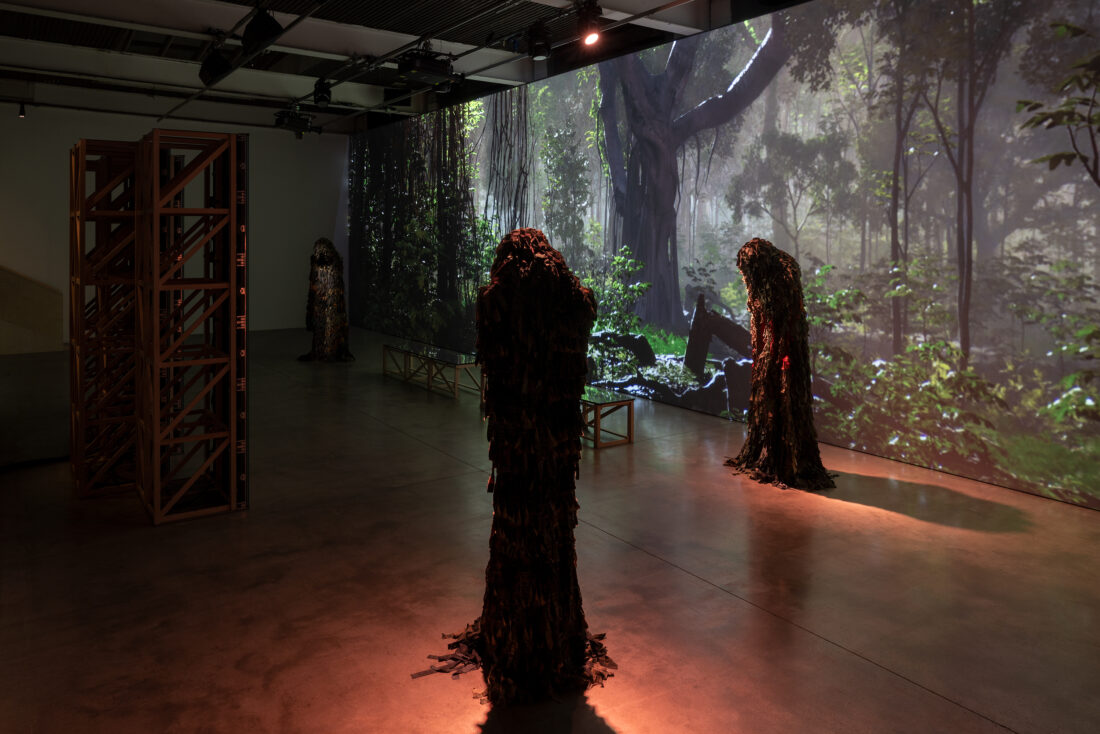 Christopher Kulendran Thomas: Another World, exhibition view at the ICA Institute of Contemporary Arts London (2022)